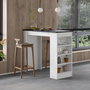 Hanah Home Swallow - Bendir Mesa de Bar Blanca
